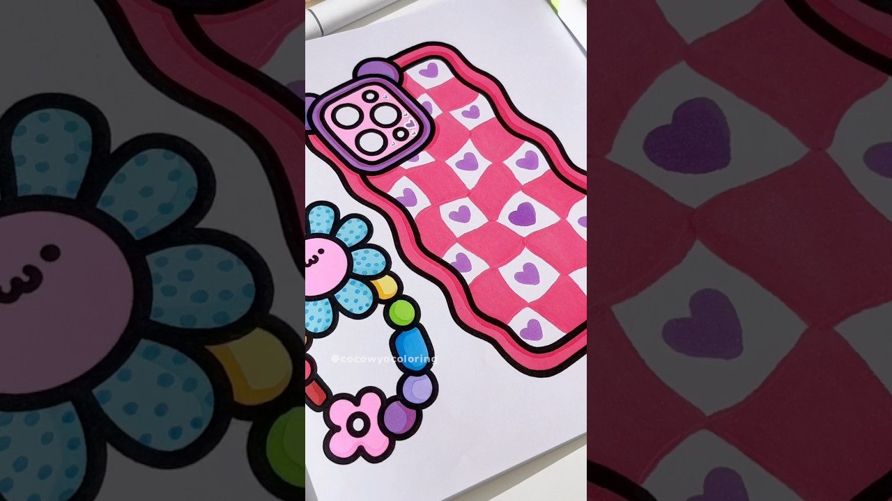 Coco Wyo: Cute & Groovy Phone Case Coloring Book 🎨
