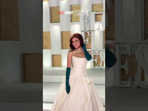 Gihan El-Shamashergy 😍 From Gouna Film Festival On Its 8th Edition ⭐️ #FilmFestival