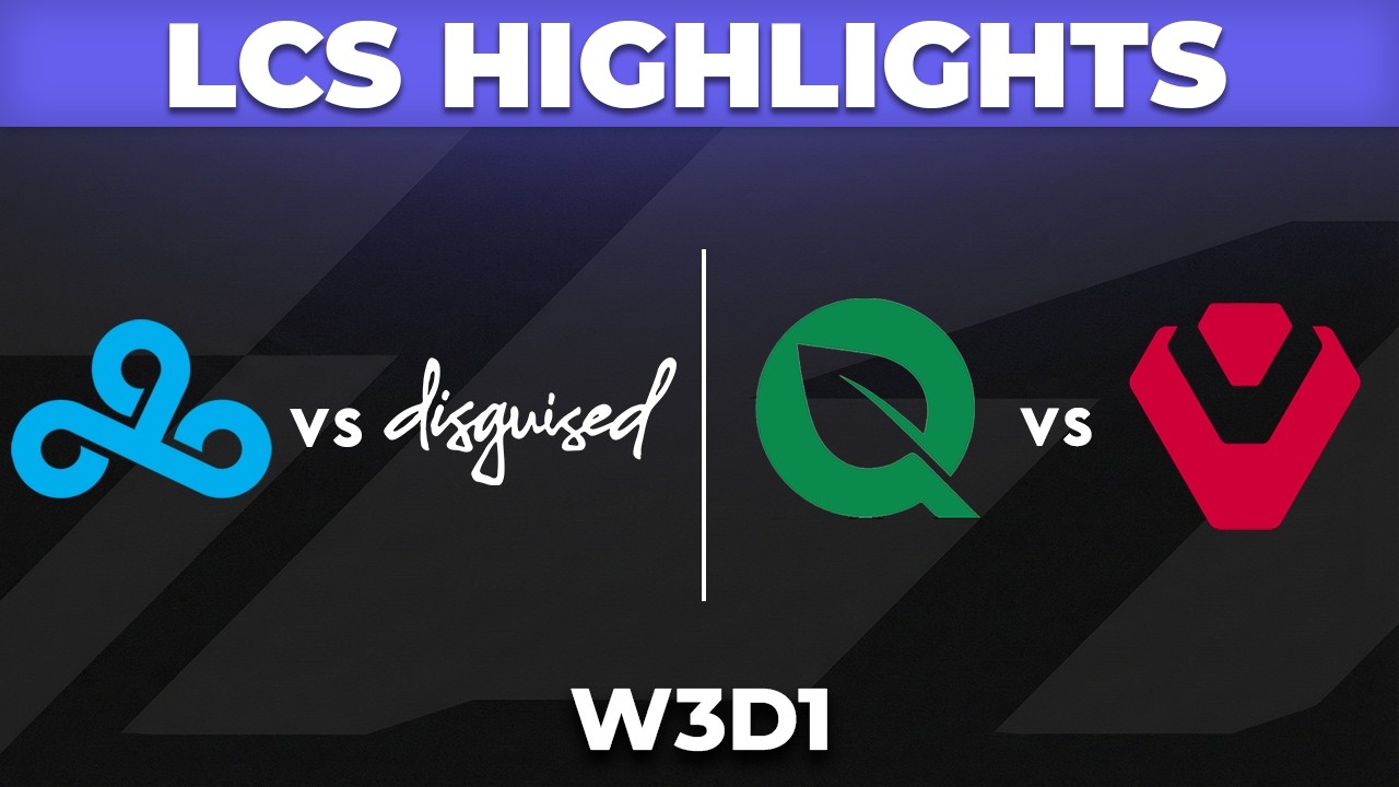 LCS Highlights W3D1 | LCS 2026 Spring by Onivia