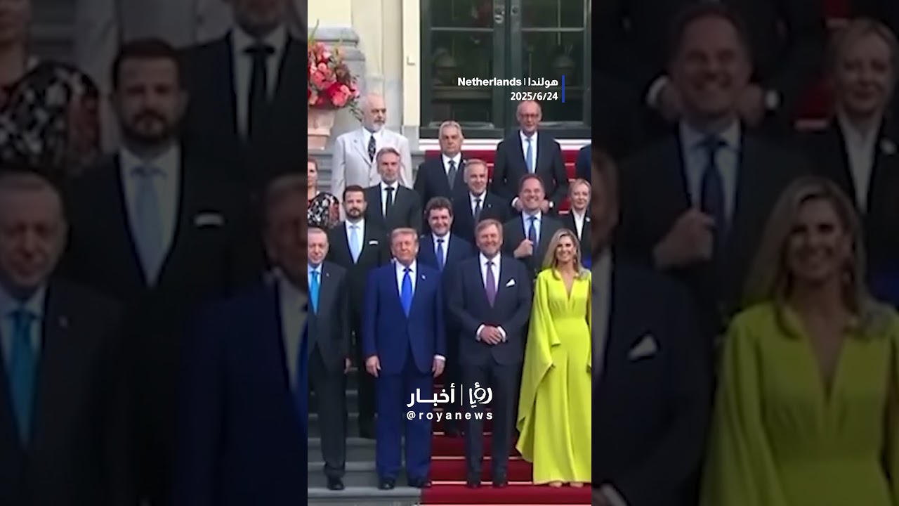 Erdogan & Trump Shake Hands at NATO Summit 🤝