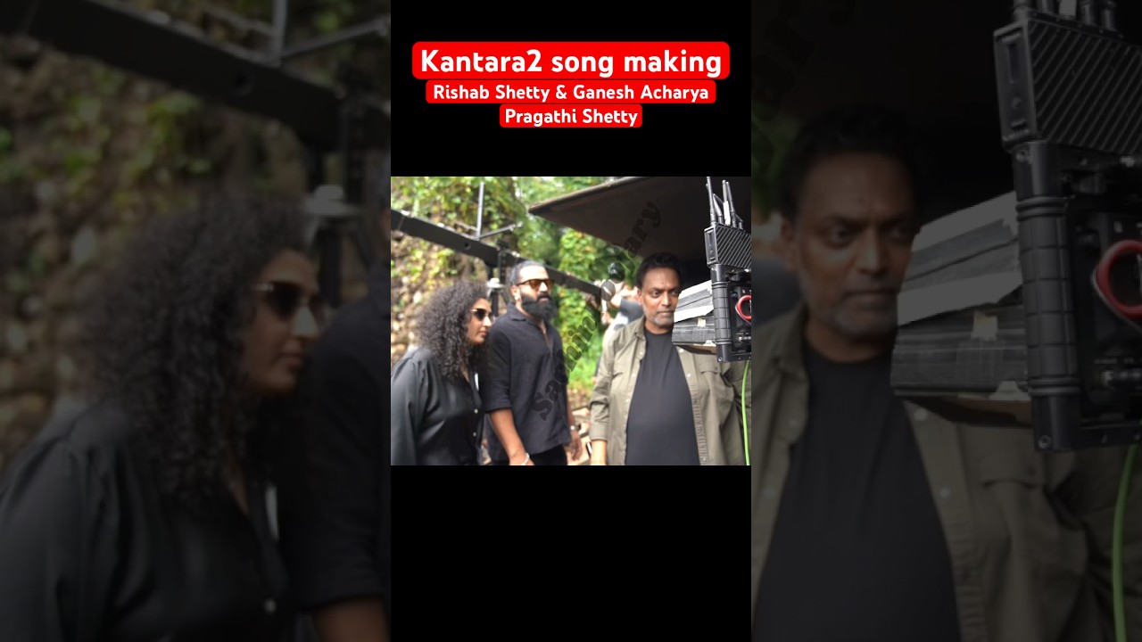 Kantara 2 Behind the Scenes with Rishab Shetty 🎬