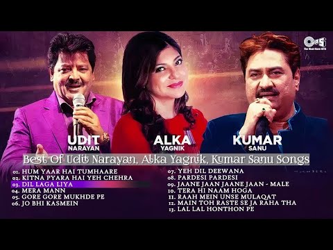 90's Bollywood Songs | Best Of Udit Narayan, Alka Yagnik, Kumar Sanu | Audio Jukebox | 90's Hit Song