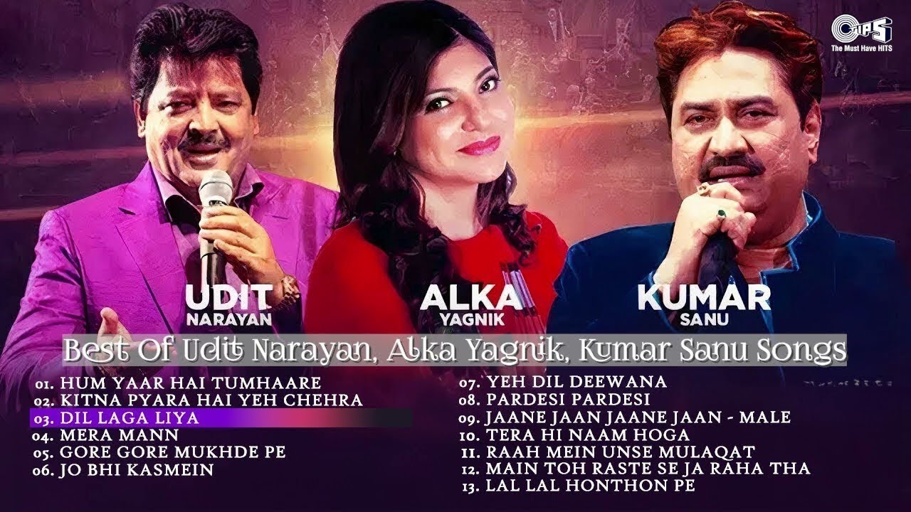 90's Bollywood Hits 🎶 | Udit Narayan, Alka Yagnik & Kumar Sanu