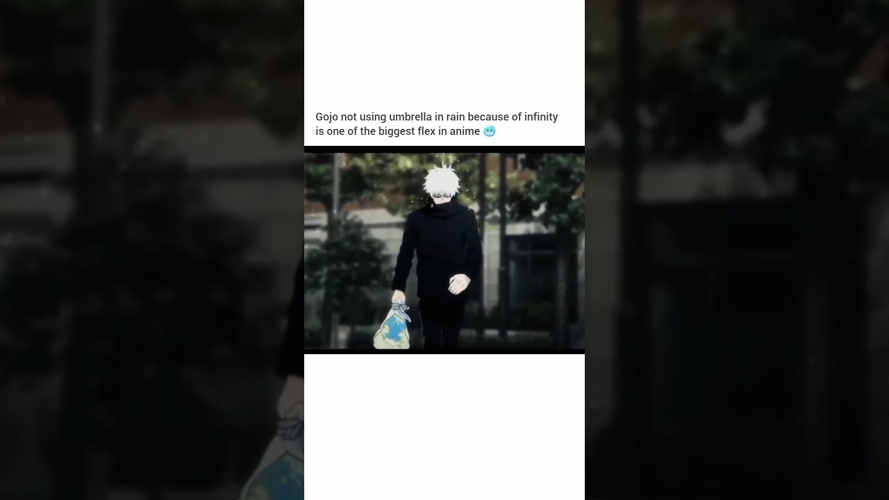 Gojo Showcases His Infinity 🗿