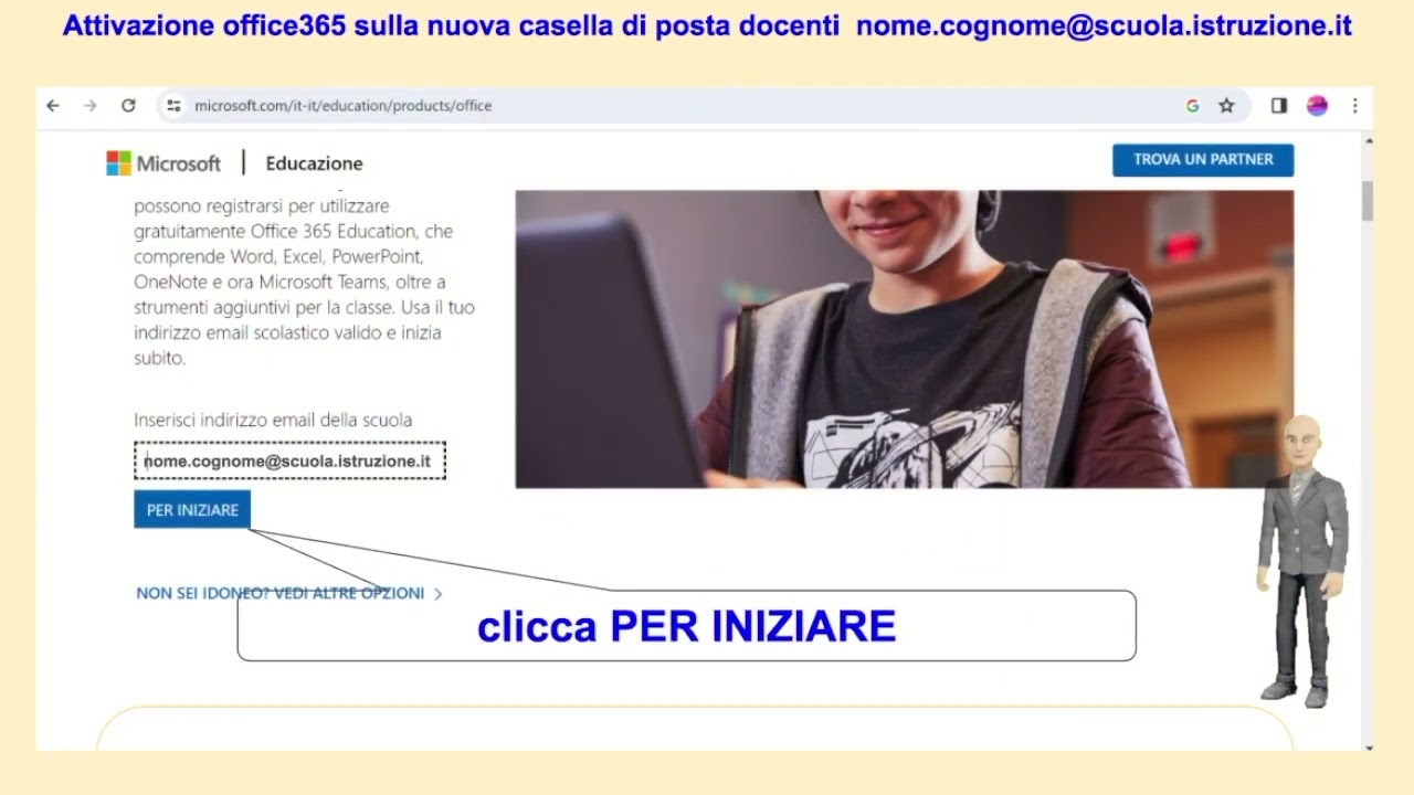 Attiva Office 365 Gratis per @scuola.istruzione.it