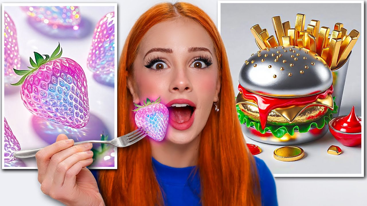 I Attempted to Create Impossible AI-Generated Food! 🍽️