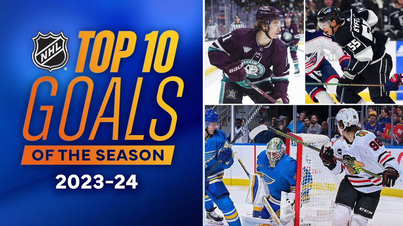 NHL Top 10 Goals of 2023-24 Season 🥅