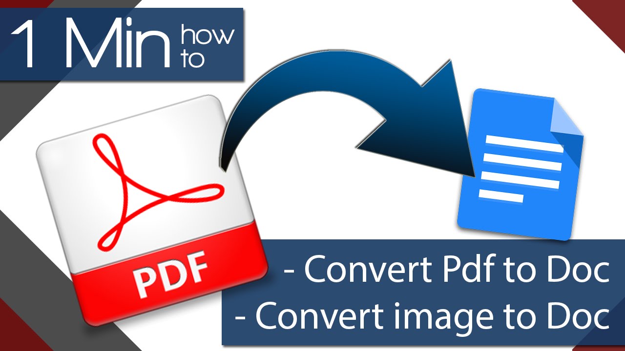 1 Min OCR: Convert PDF to Google Docs ✨