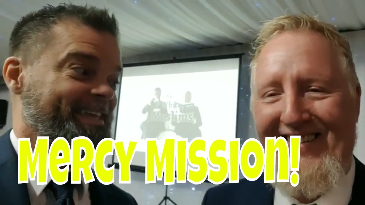 Two White Muslims Host Mercy Mission Dinner 🇸🇾