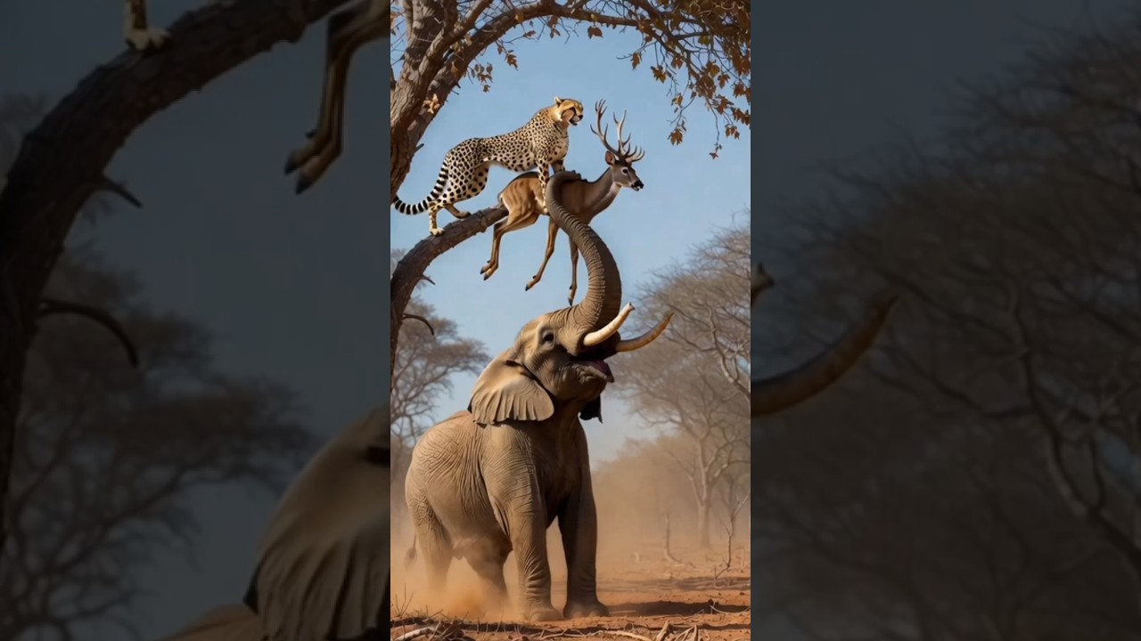 Cheetah’s Grip & Elephant’s Heart 🐘