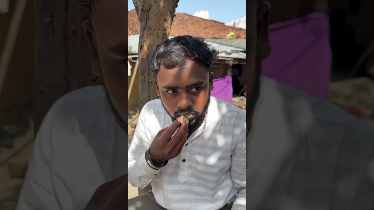 chalo aagaya papad banane π #harsh #prabhat #trending #santosh #comedy