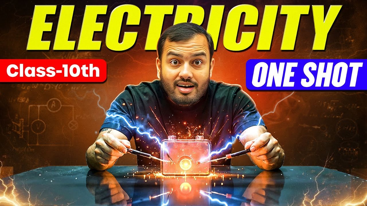 Electricity Class 10 | Complete NCERT Chapter in One Shot β‘ | Alakh Pandey