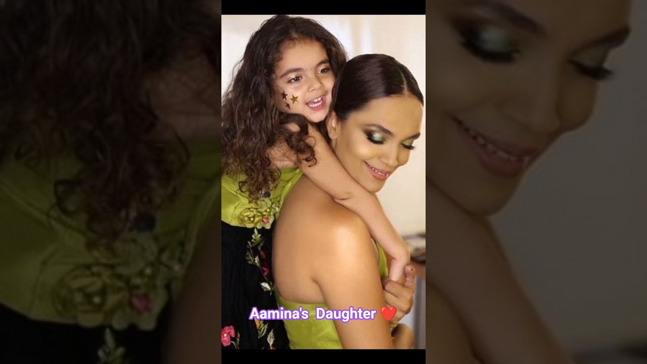 Aamina Sheikh with Her Daughter ❤️