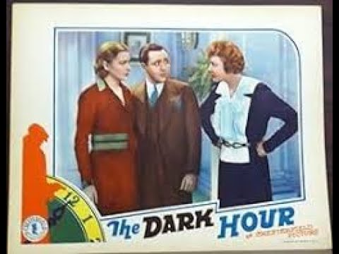 The Dark Hour (1936): Classic Crime Mystery π΅οΈββοΈ
