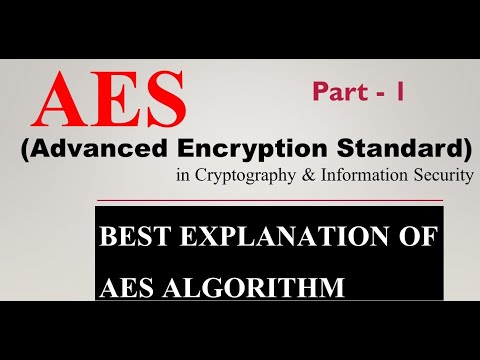 #3 | Part-1 | What is AES cryptography algorithm in Hindi | Advanced Encryption Standard