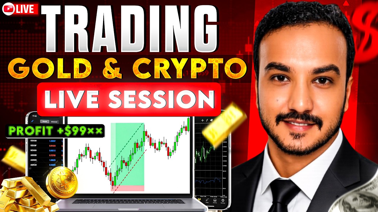 🚀 LIVE TRADING | CRUDE OIL | GOLD | CRYPTO | MCX & FOREX ANALYSIS  || 13 APR