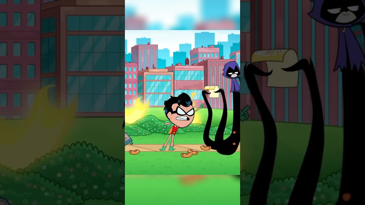 Robin's Hilarious Recruitment of Raven in Teen Titans GO! 😂