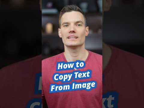 How to Copy Text from Image #windows