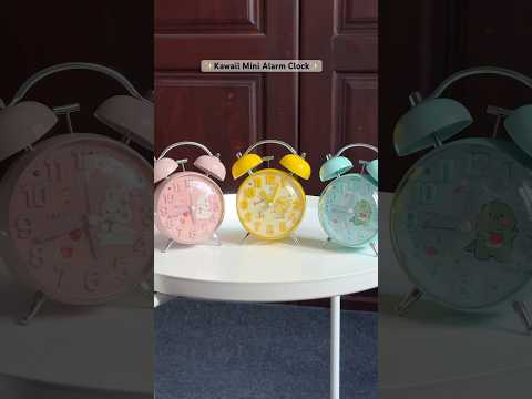 Study Alarm Clock 🌷✨🎀#clock #alarm #alarmclock #kawaii #cute #mini #aesthetic #pinteresty