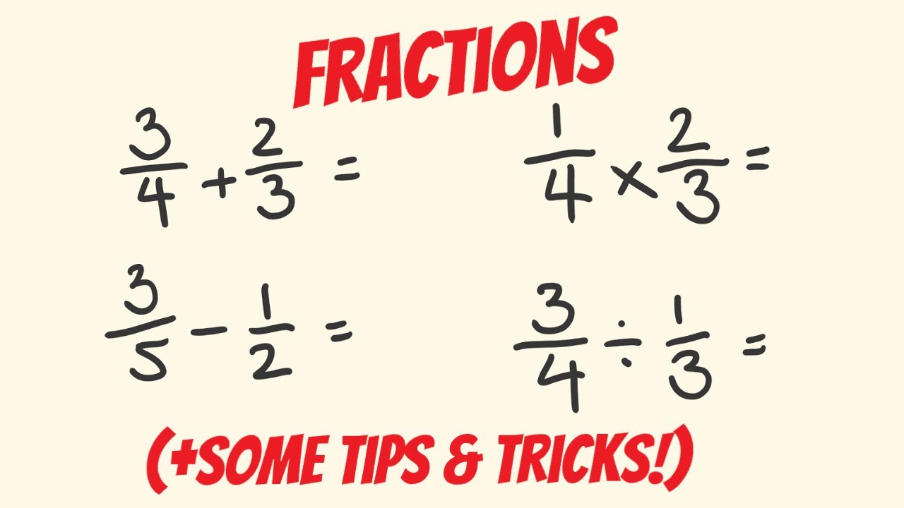 Easy Guide to Calculating Fractions ๐