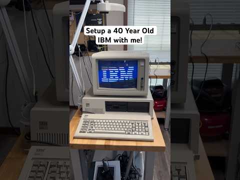 Setting up a 40 Year Old IBM | Retro PC Setup