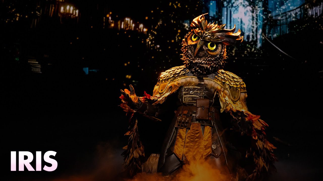 Oehoe zingt 'Iris' op Masked Singer 🎤