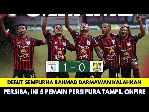 Debut Sempurna Rahmad Darmawan dengan 10 Pemain❗Persipura vs Persiba Berakhir 1-0 di Liga 2