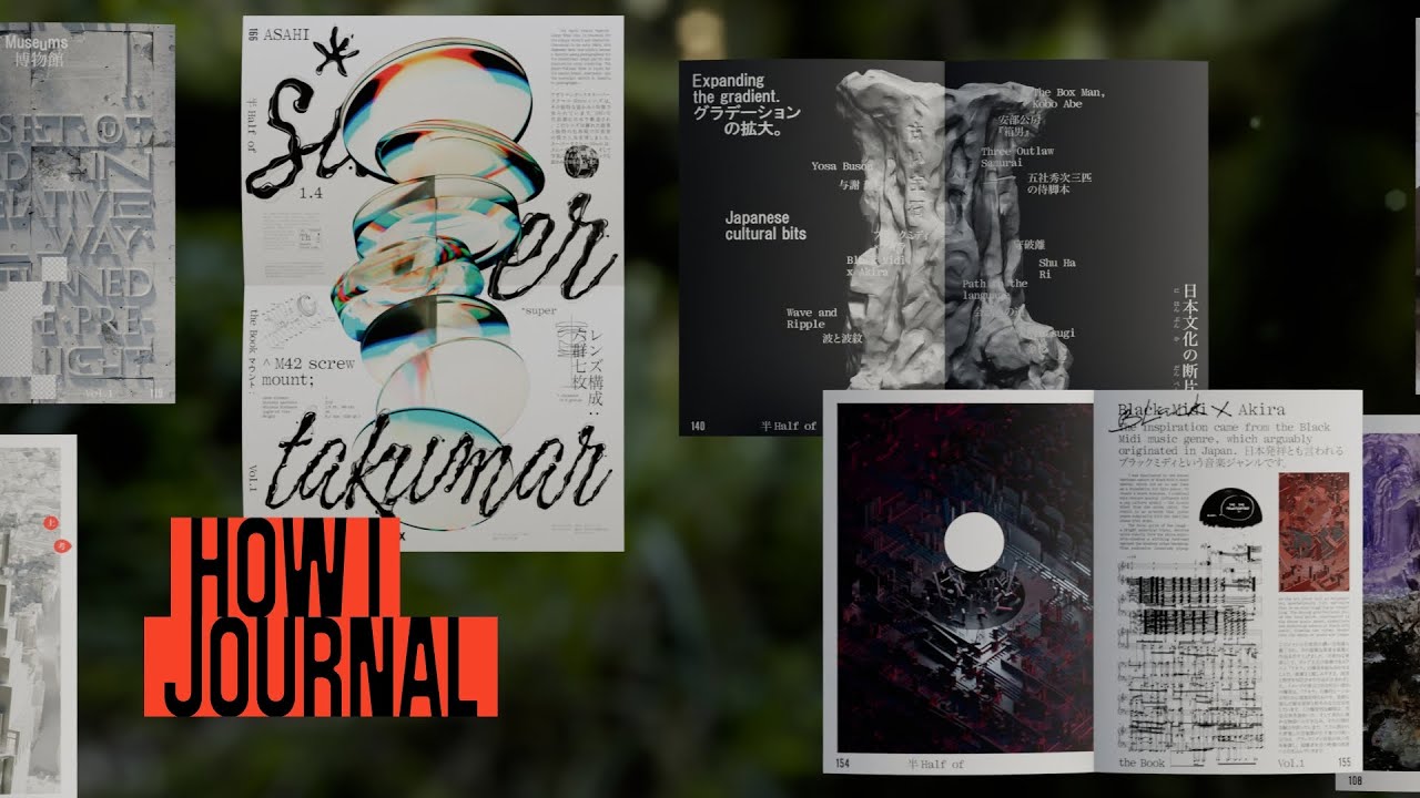 My Creative Journaling Journey as a Designer in Japan 🇯🇵