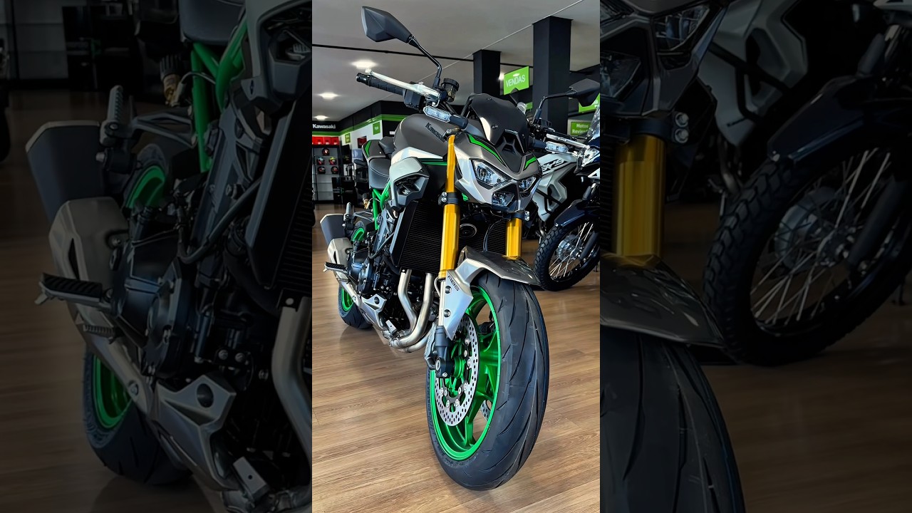 Nova Kawasaki Z900 R Edition 2026 #kawasaki #z900 #lançamento #moto #motorcycle #review #brasil