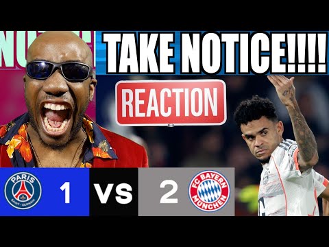PSG Bayern Munich REACTION Post Match Analysis | 1-2 | LUIS DIAZ RED CARD WAS WRONG! KOMPANY LIVES!