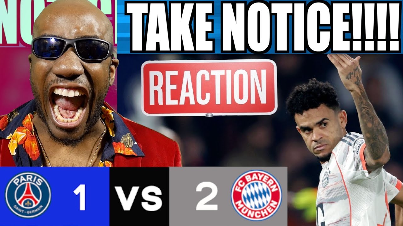Post-Match Analysis: PSG vs Bayern Munich | 1-2 | Controversial Luis Diaz Red Card and Kompany's Impact