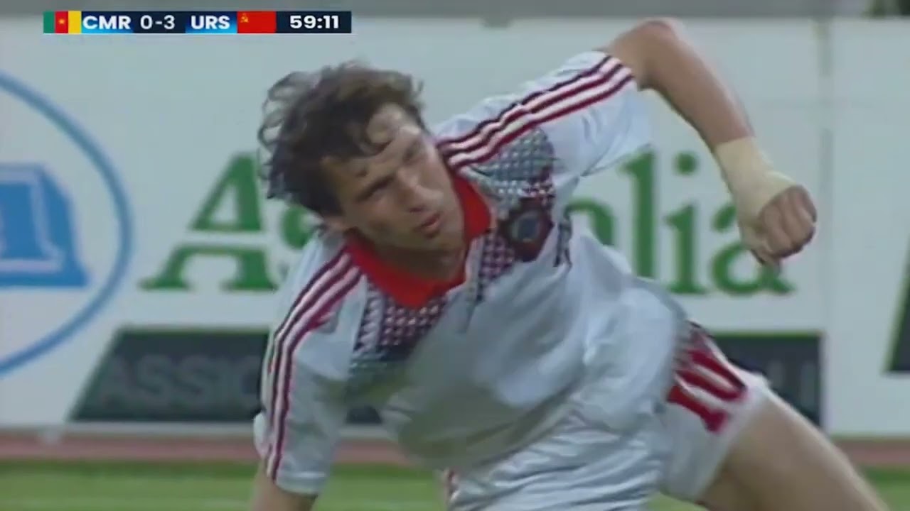 Italy 1990 World Cup: URSS 4-0 Cameroon 🇷🇺