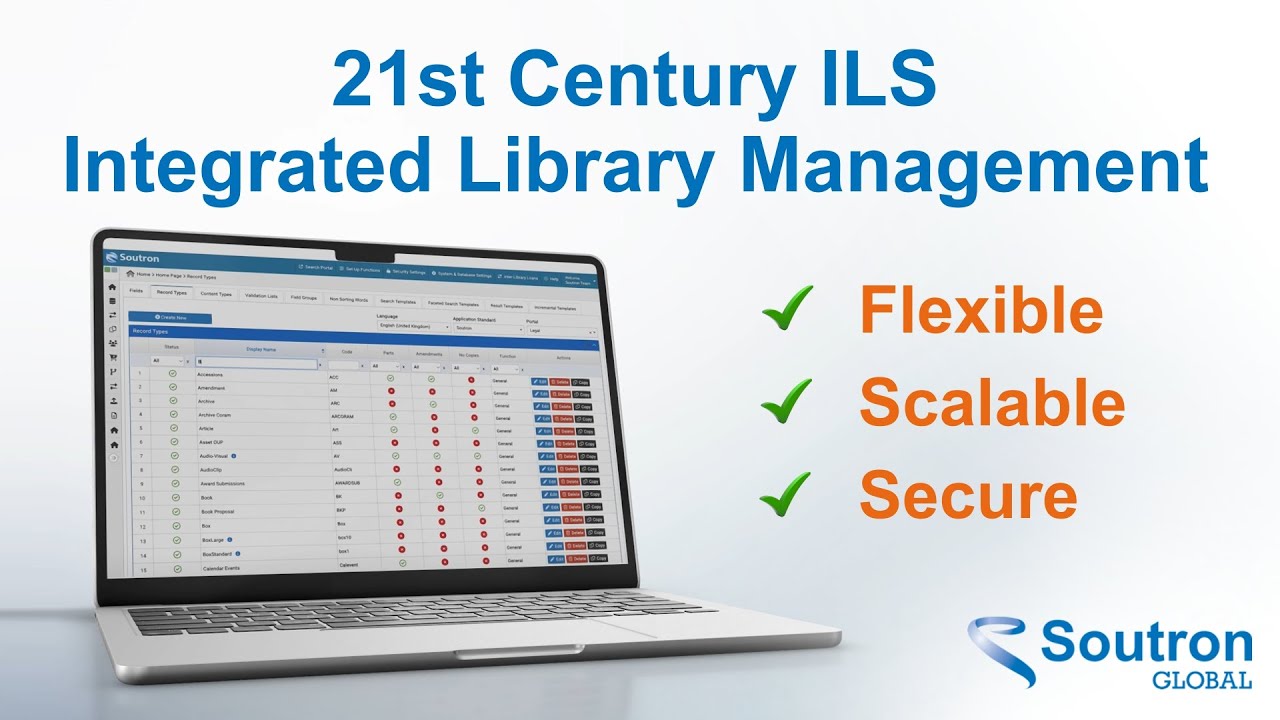 Soutron ILS: Modern Library Management System 📚