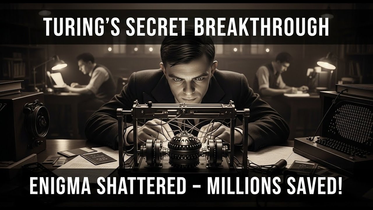 How Alan Turing and Bletchley Park Cracked the Enigma Code and Changed History 🕵️‍♂️