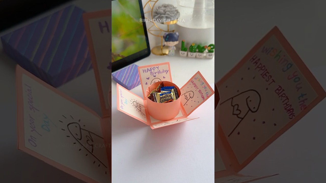 Creative Paper Craft Birthday Gift Idea π