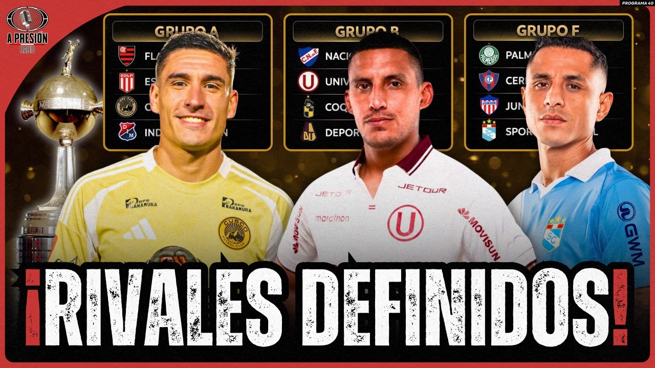 ¿GRUPO AMABLE PARA UNIVERSITARIO? ¿CUSCO FC Y SPORTING CRISTAL CONDENADOS?