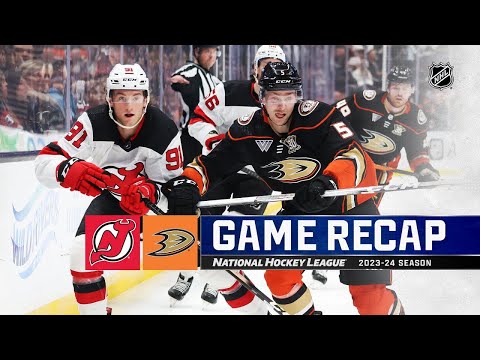 New Jersey Devils vs Anaheim Ducks | March 01, 2024 | Game Highlights | NHL Regular Season