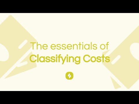 CIMA BA2 & P1: Classifying Costs 📊