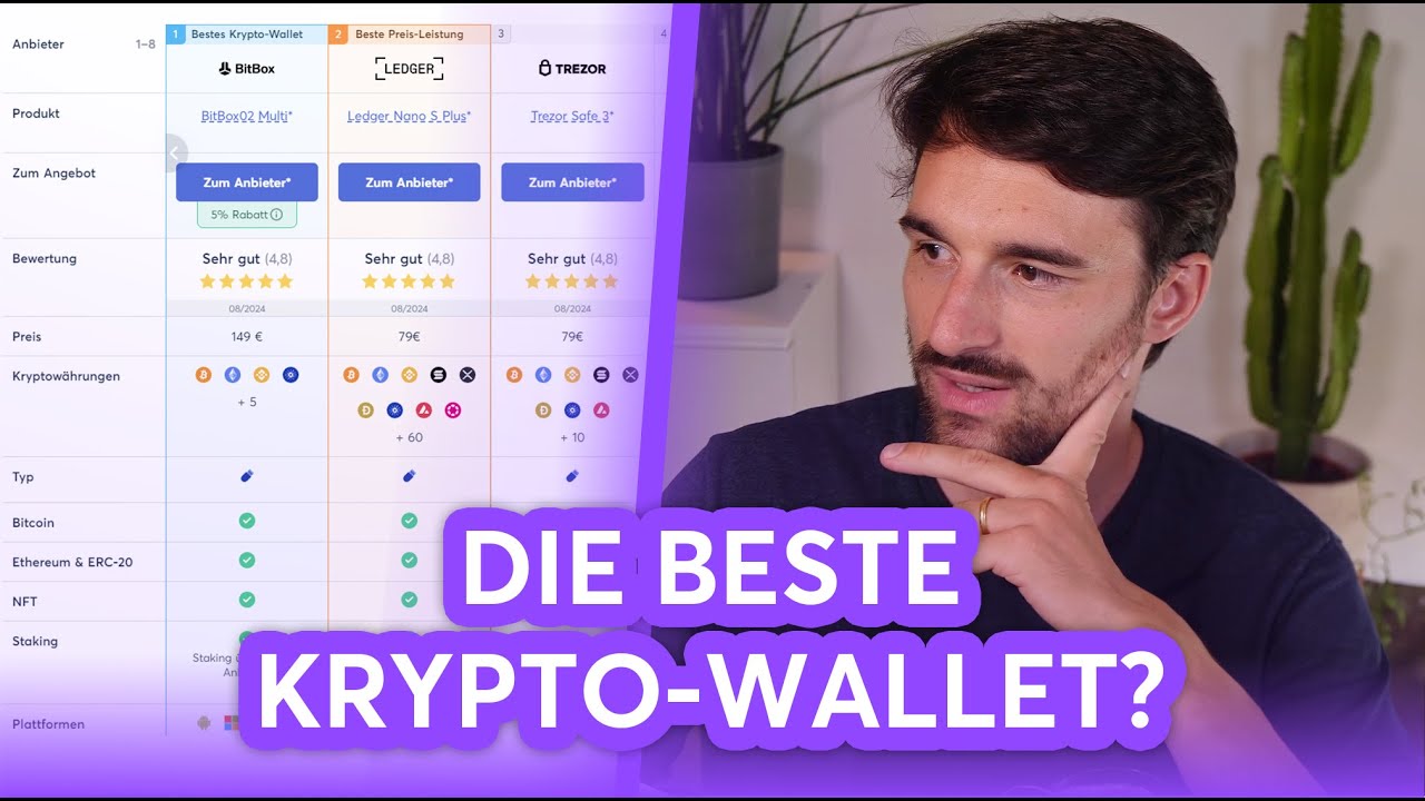 Top Krypto-Wallets 2024: Der ultimative Vergleich für sichere Bitcoin & Kryptowährungen 🔐