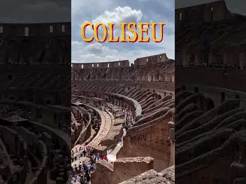 COLISEU por dentro! #roma #itália