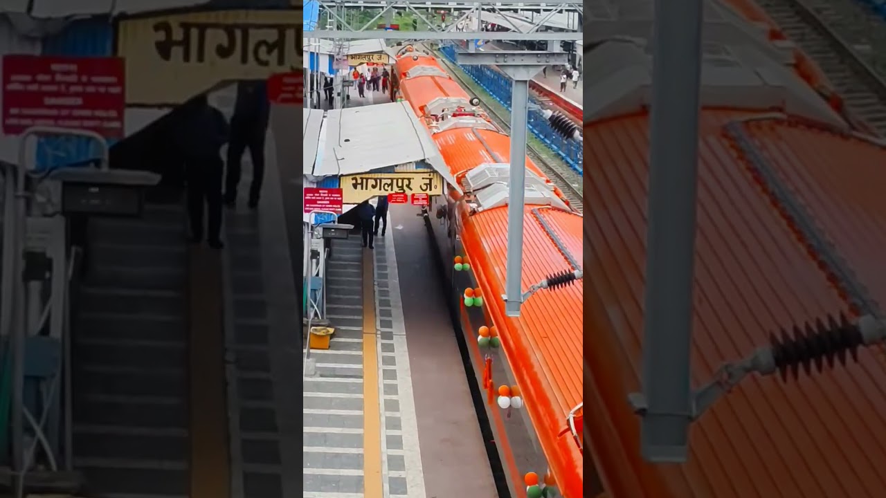 New Vande Bharat Express in Bhagalpur 🚄