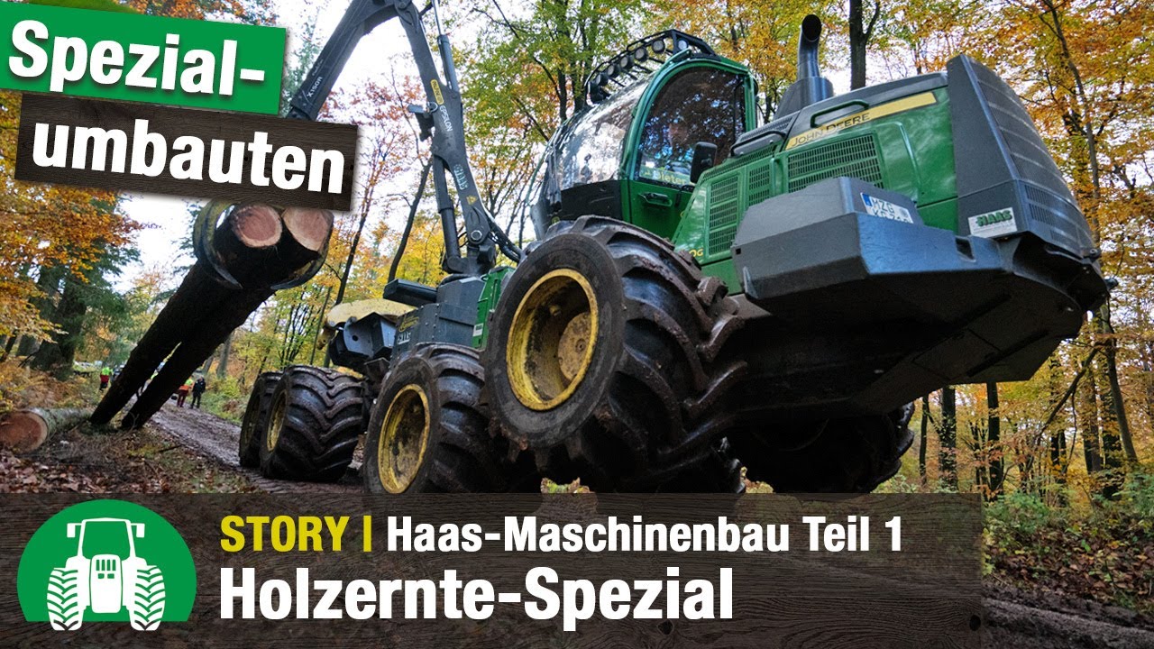 John Deere Forsttechnik: Professionelle Waldarbeit mit Haas Maschinenbau 🌲 – Teil 1