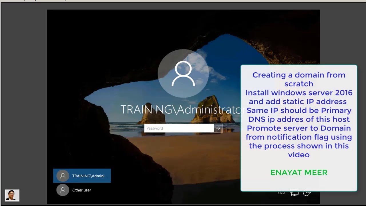 Create Windows Server 2016 Active Directory Domain 🖥️