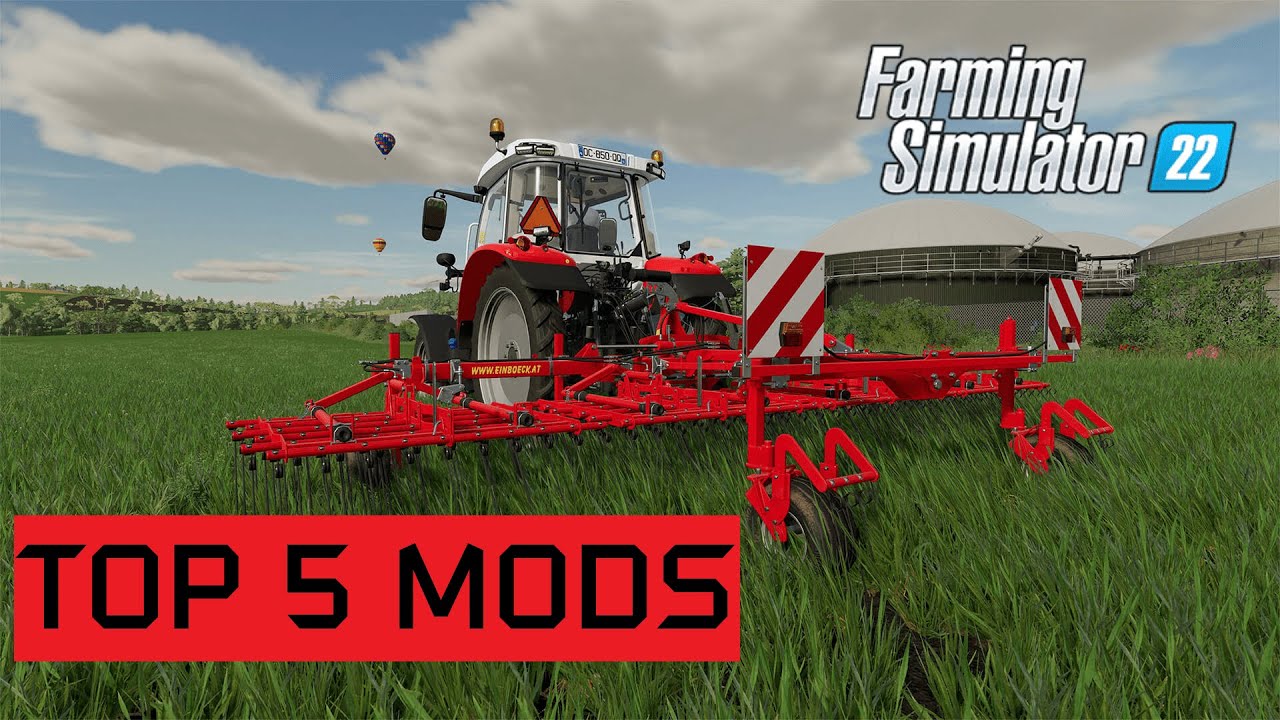 TOP 5 Top 5 Mods for Farming Simulator 22 🚜