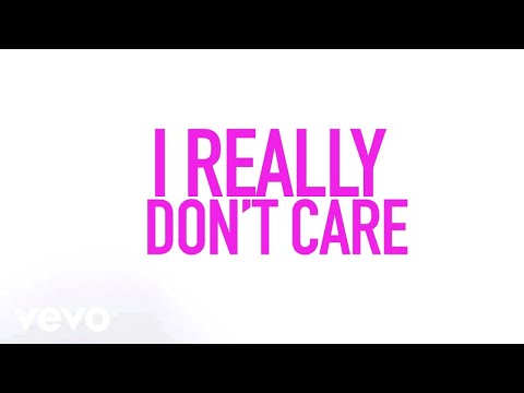 Demi Lovato - Really Don't Care ft. Cher Lloyd (Official Lyric Video) ft. Cher Lloyd