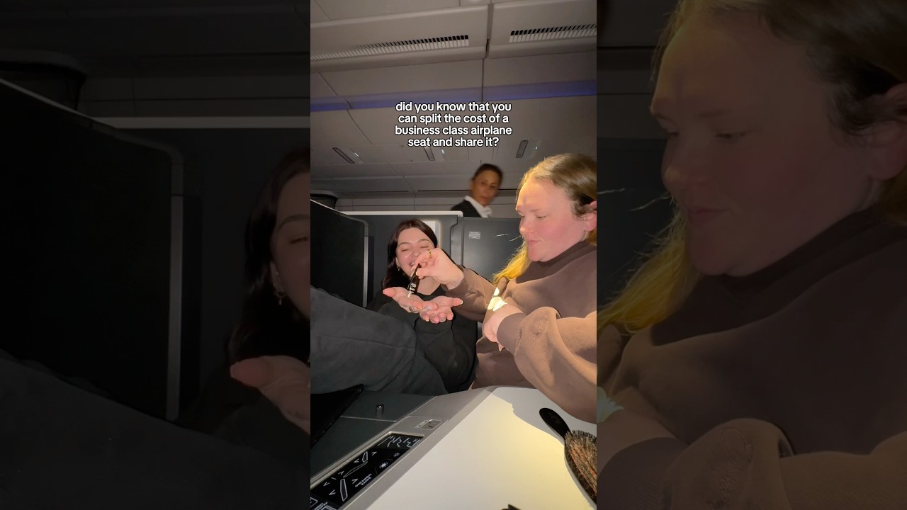 Flying business class on the way to Florida!!! ✈️👯♀️☀️ #businessclass #deltaairlines #delta