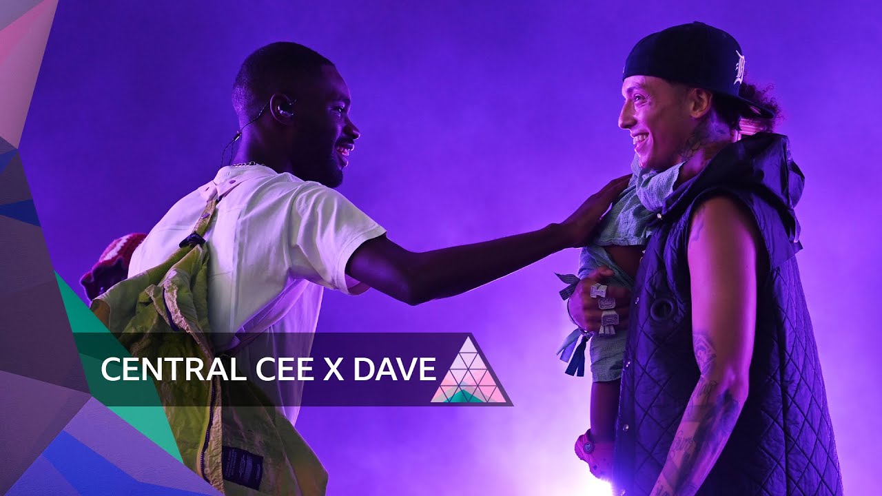 Central Cee & Dave Perform 'Sprinter' at Glastonbury 2023 🎤