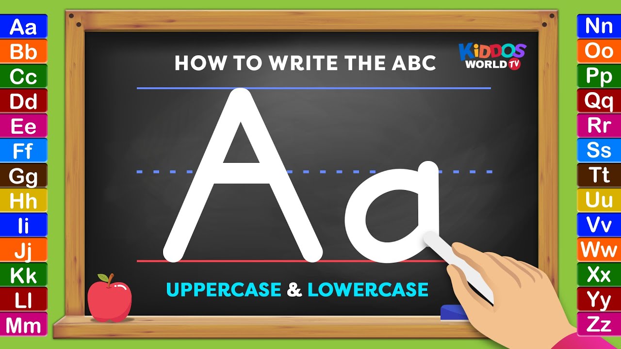 Learn to Write Uppercase & Lowercase English Letters ✍️
