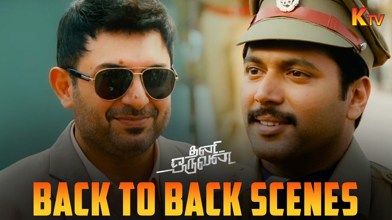 Epic Back-to-Back Scenes from Thani Oruvan | Ravi Mohan, Aravind Swamy & Nayanthara