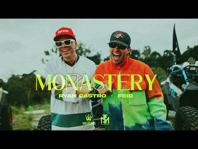 Ryan Castro & Feid Drop Official Music Video for 'Monastery' 🎶